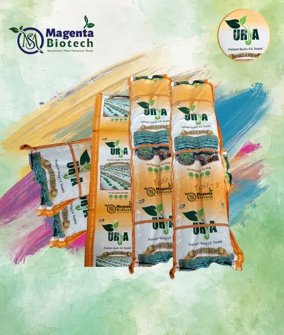 Urja Mulching Film 22 Micron 4 feet 400 Meter Roll by Magenta Biotech