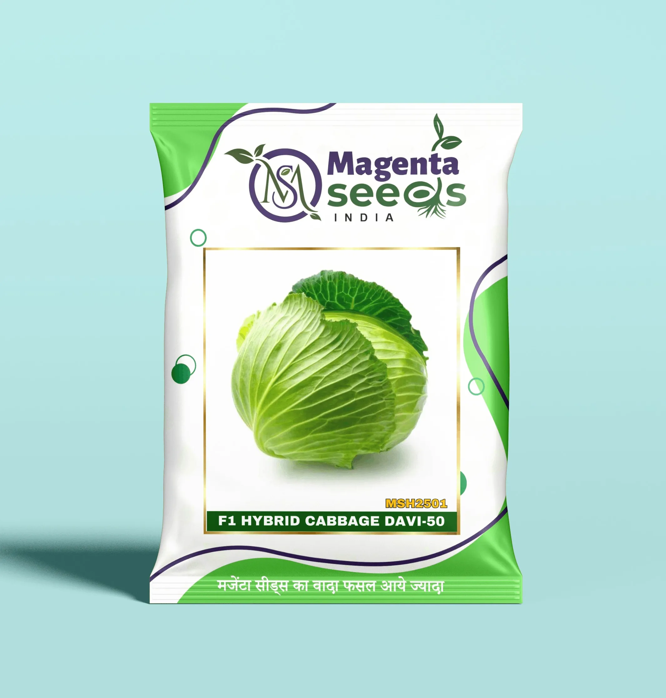 DAVI-50-Hybrid Cabbage Seeds
